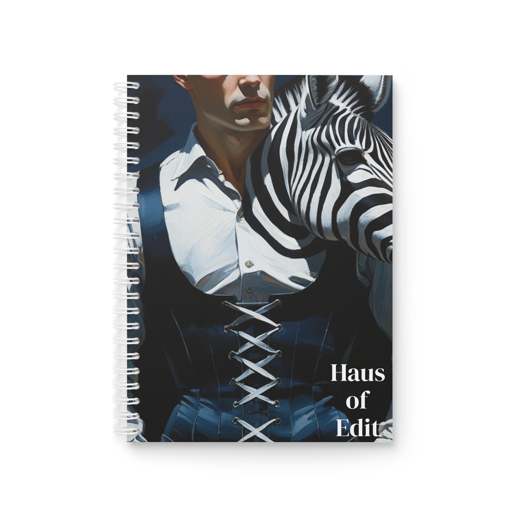 Zebra Head Spiral Notebook