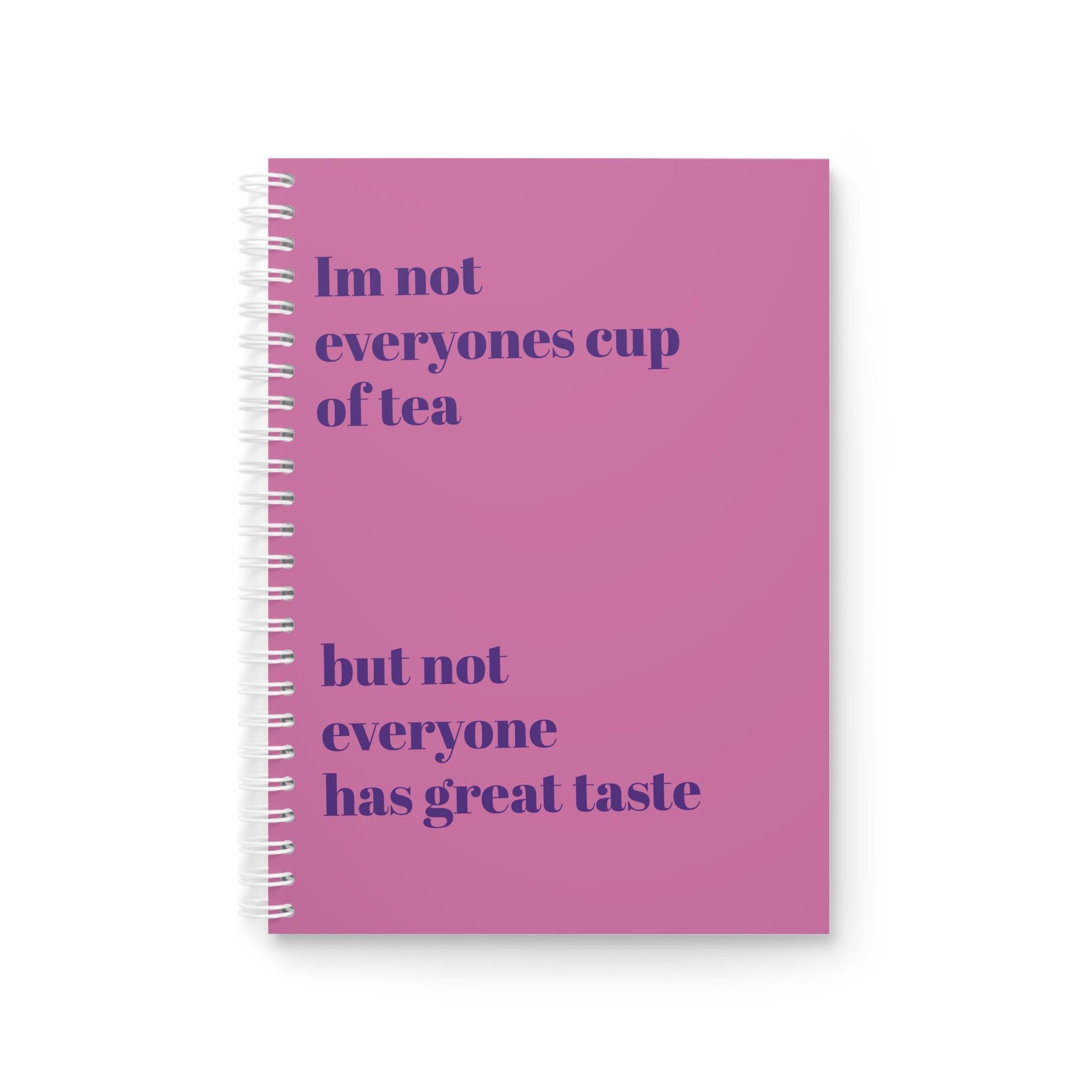 Copy of Copy of Copy of Fashion Spiral Notebook by Haus of Edit