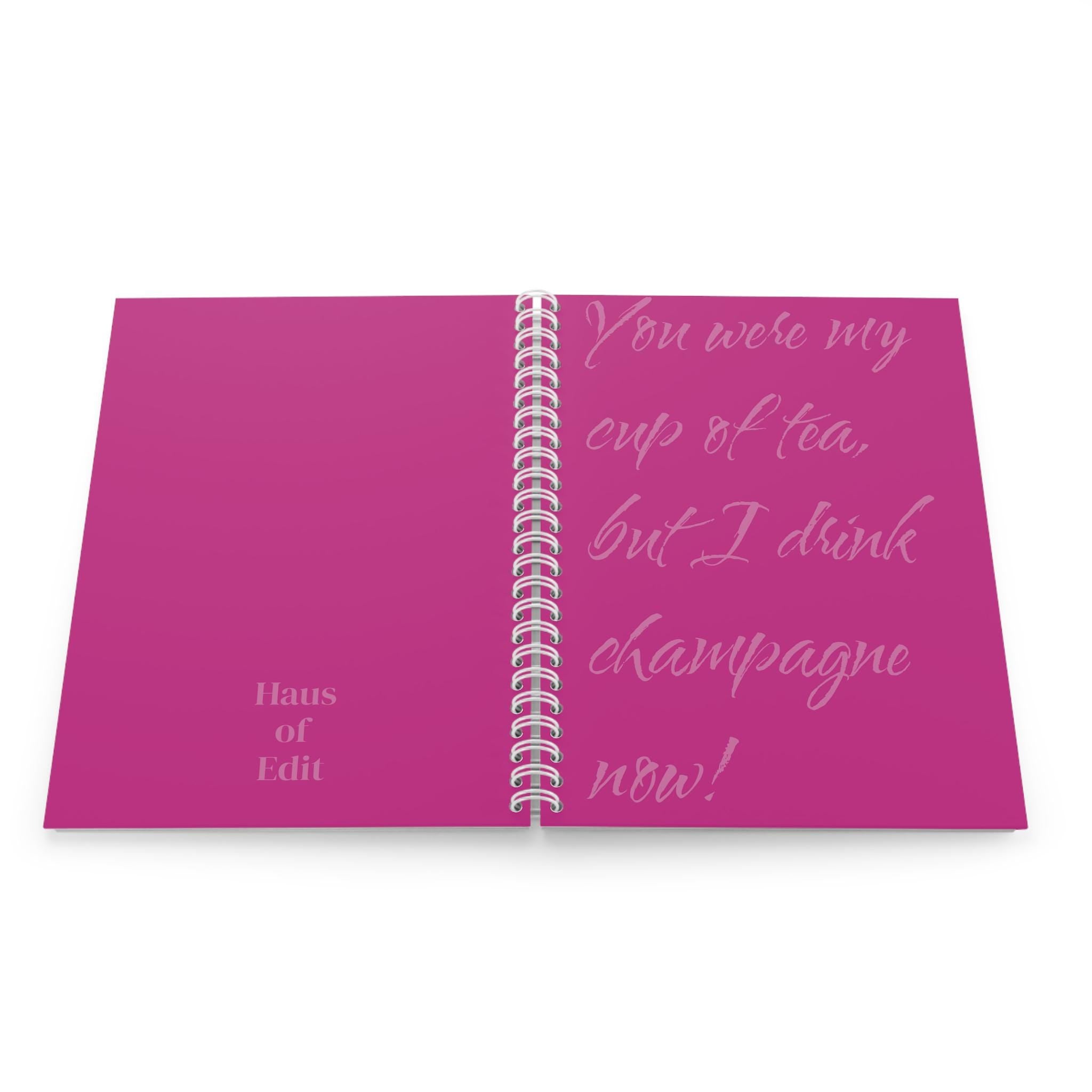 Copy of Copy of Copy of Fashion Spiral Notebook by Haus of Edit