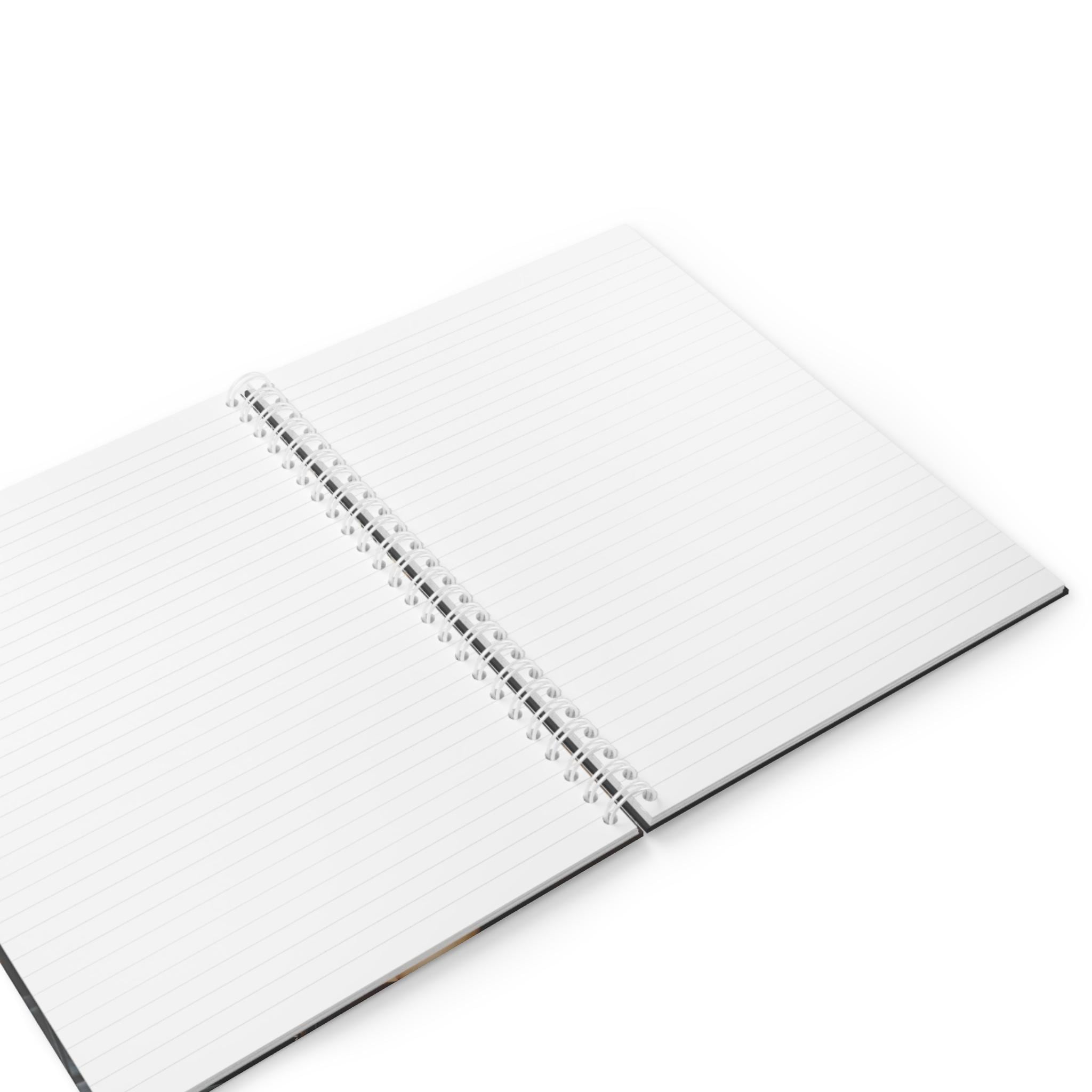 Girdle Man and Zebra Spiral Notebook