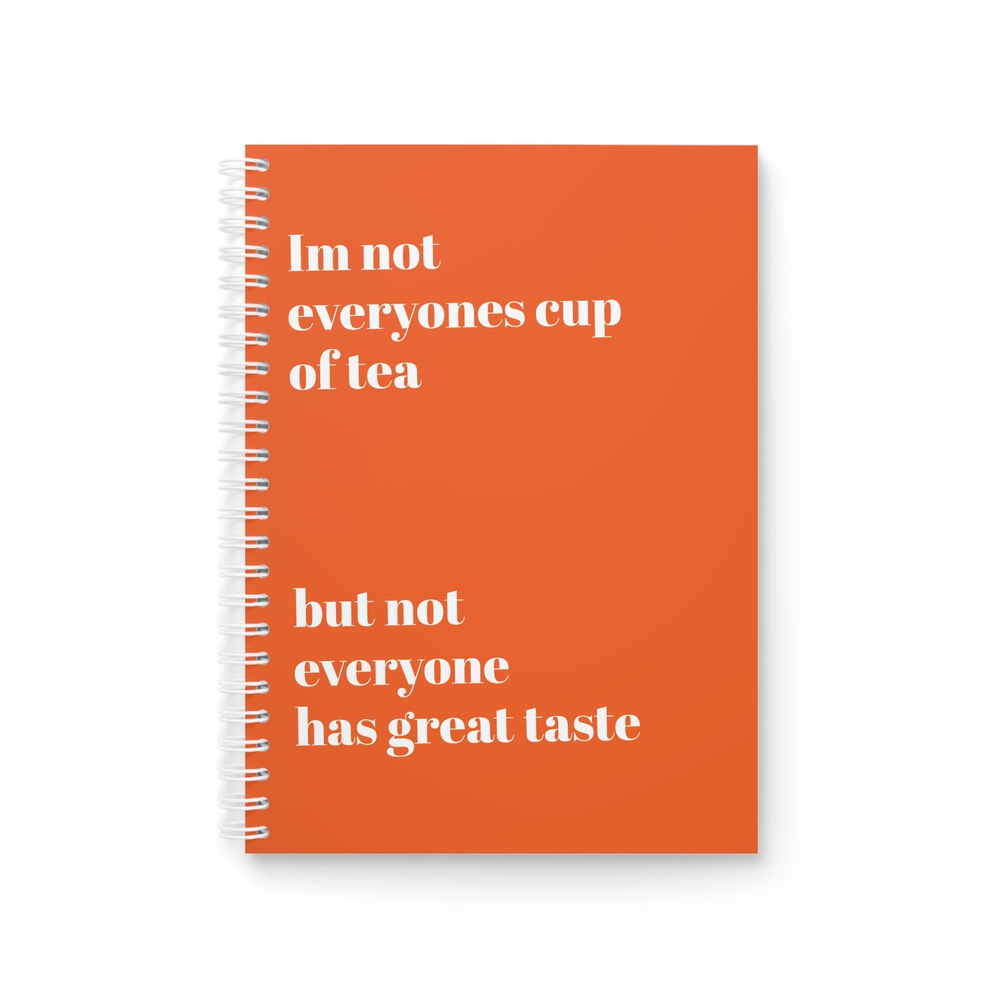 Spiral Notebook by Haus of Edit