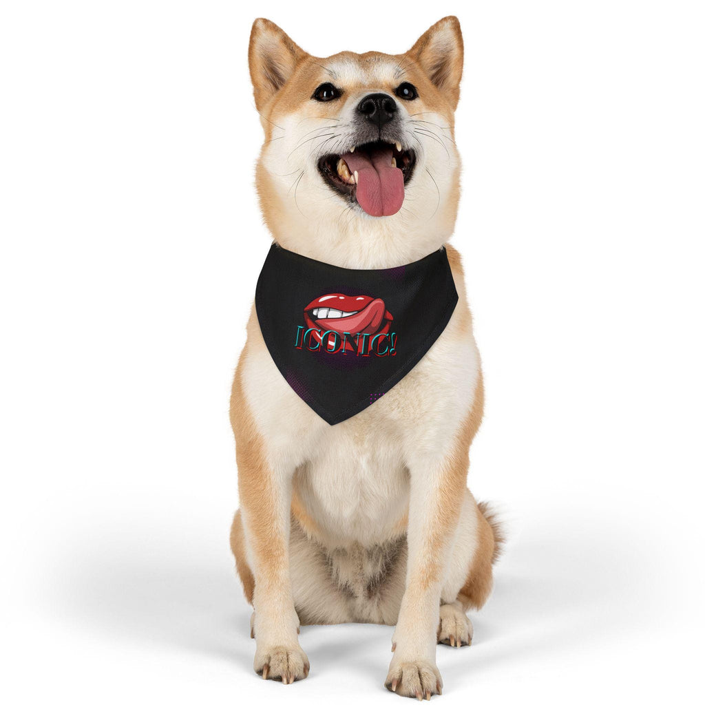 Stylish Pet Bandana Collar - 'ICONIC!' Design for Trendy Dogs, Perfect for Dog Lovers, Gifts for Pet Birthdays, Everyday Wear, Fun [...]