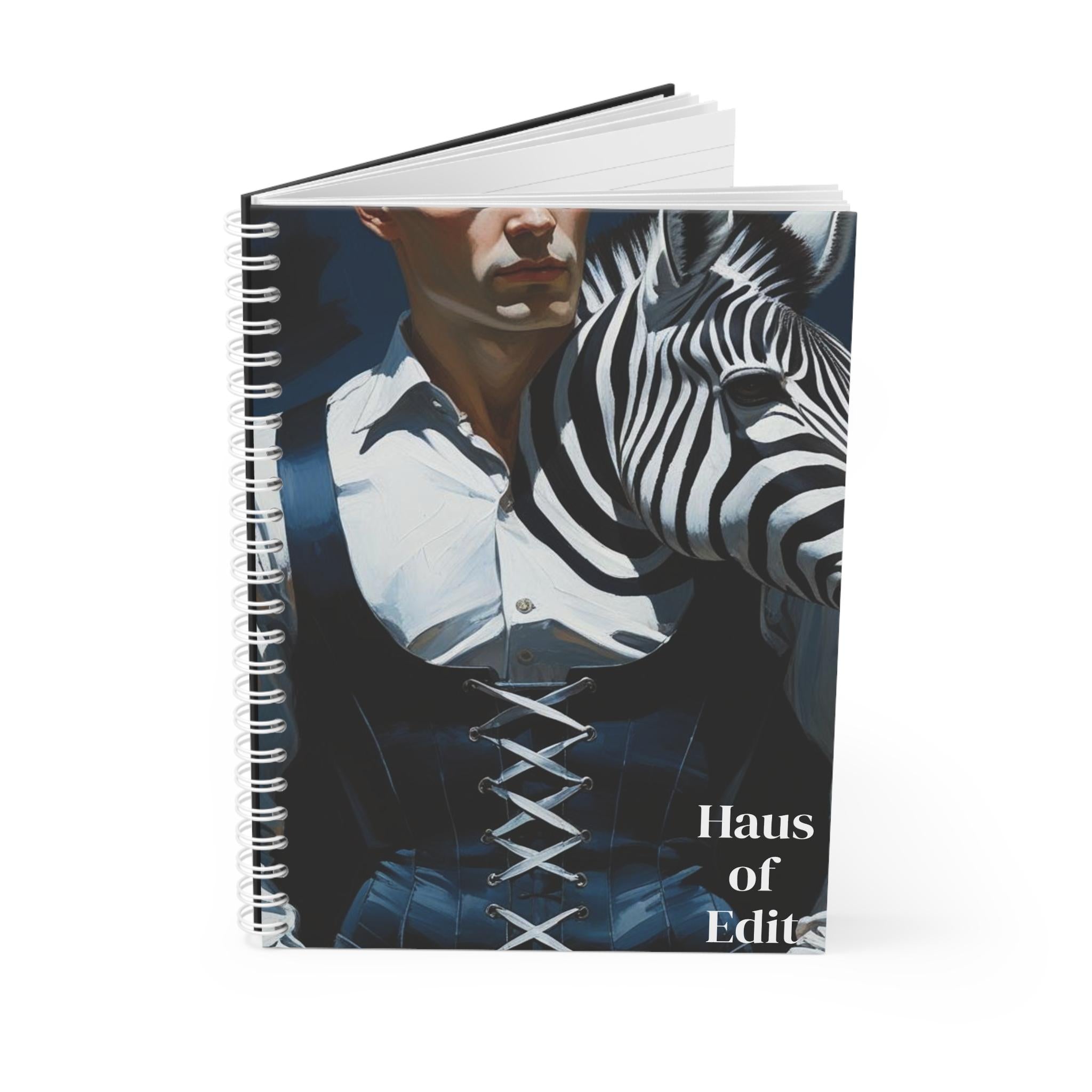 Zebra Head Spiral Notebook