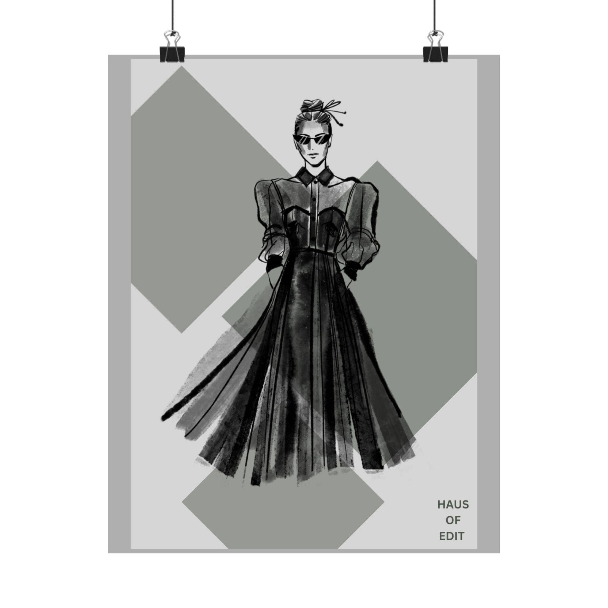 Fashion Wall Art Posters - Matte Vertical Design by Haus of Edit