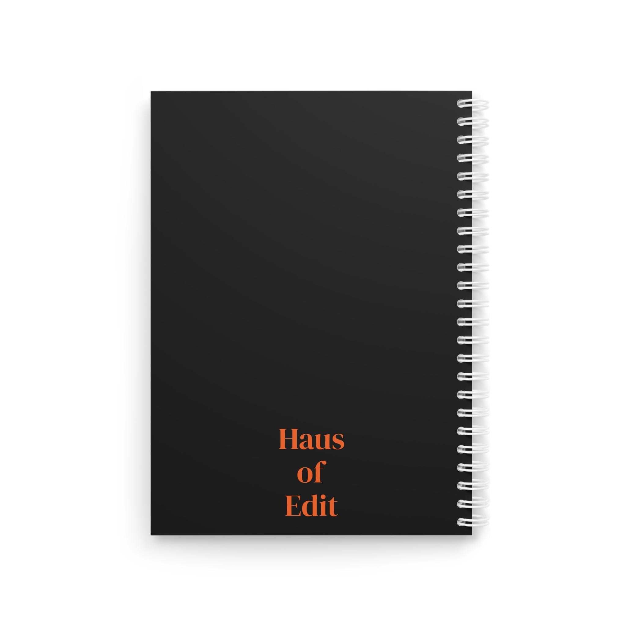 Horse Head Woman Spiral Notebook