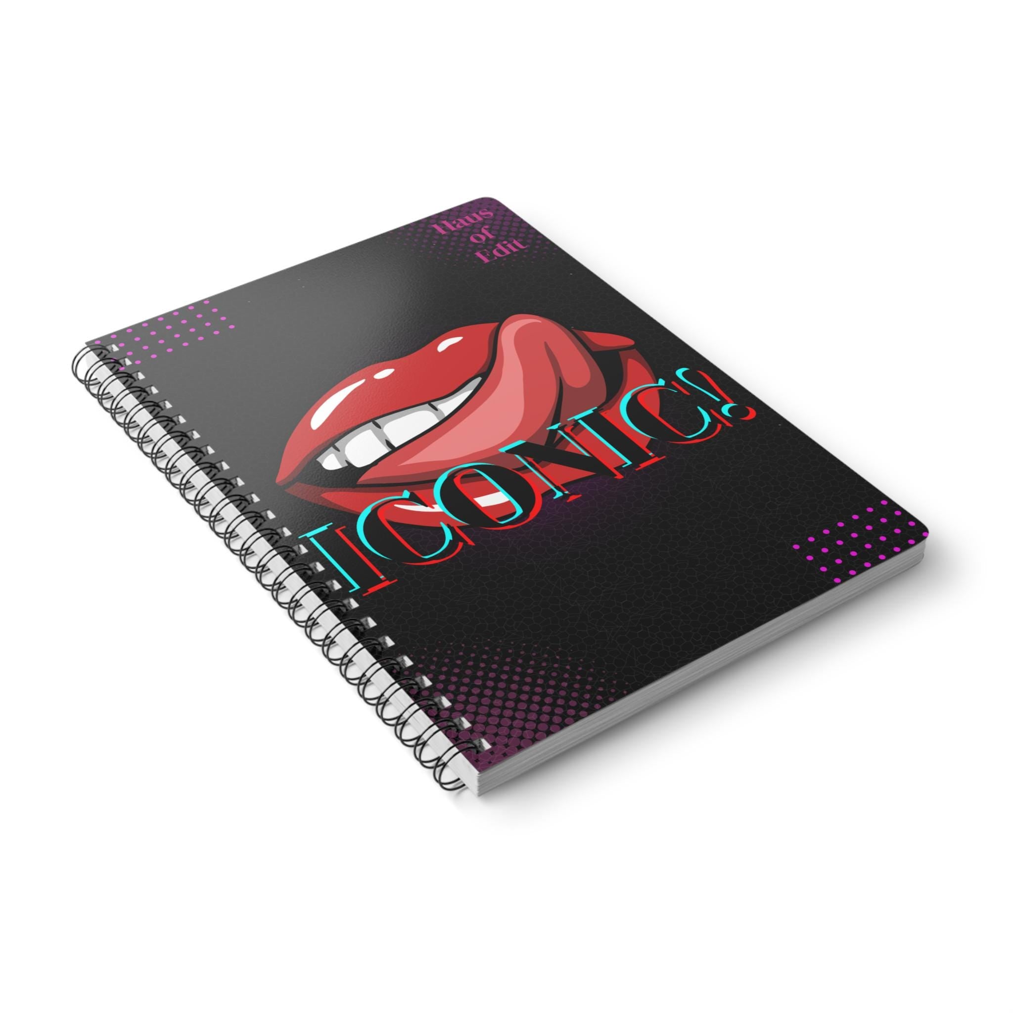 Pop Art Notebook, A5 Wirobound Softcover Journal for Artists and Creatives, Iconic Design Inspires Artistic Ideas, Sketchbook Gift for