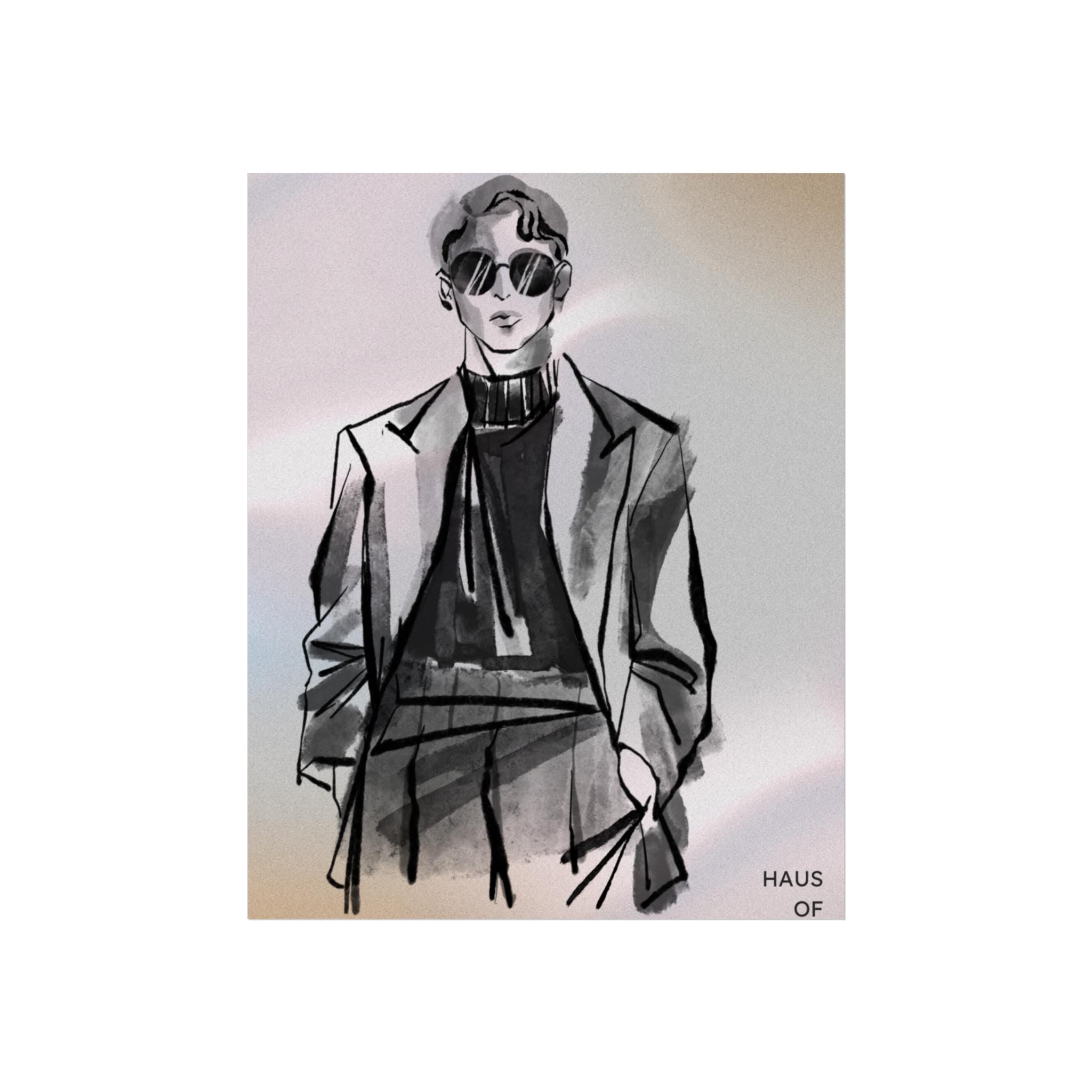 Fashion Wall Art Poster by Haus of Edit