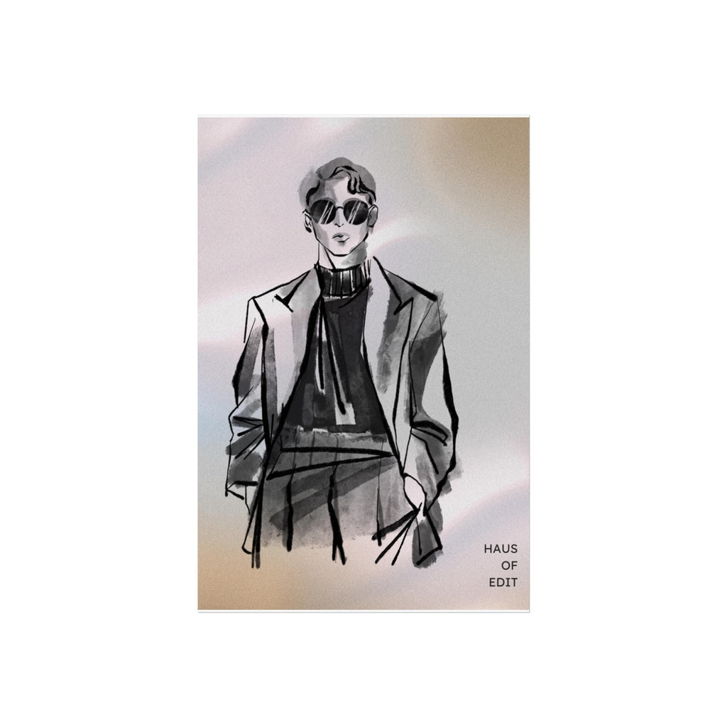 Fashion Wall Art Poster by Haus of Edit