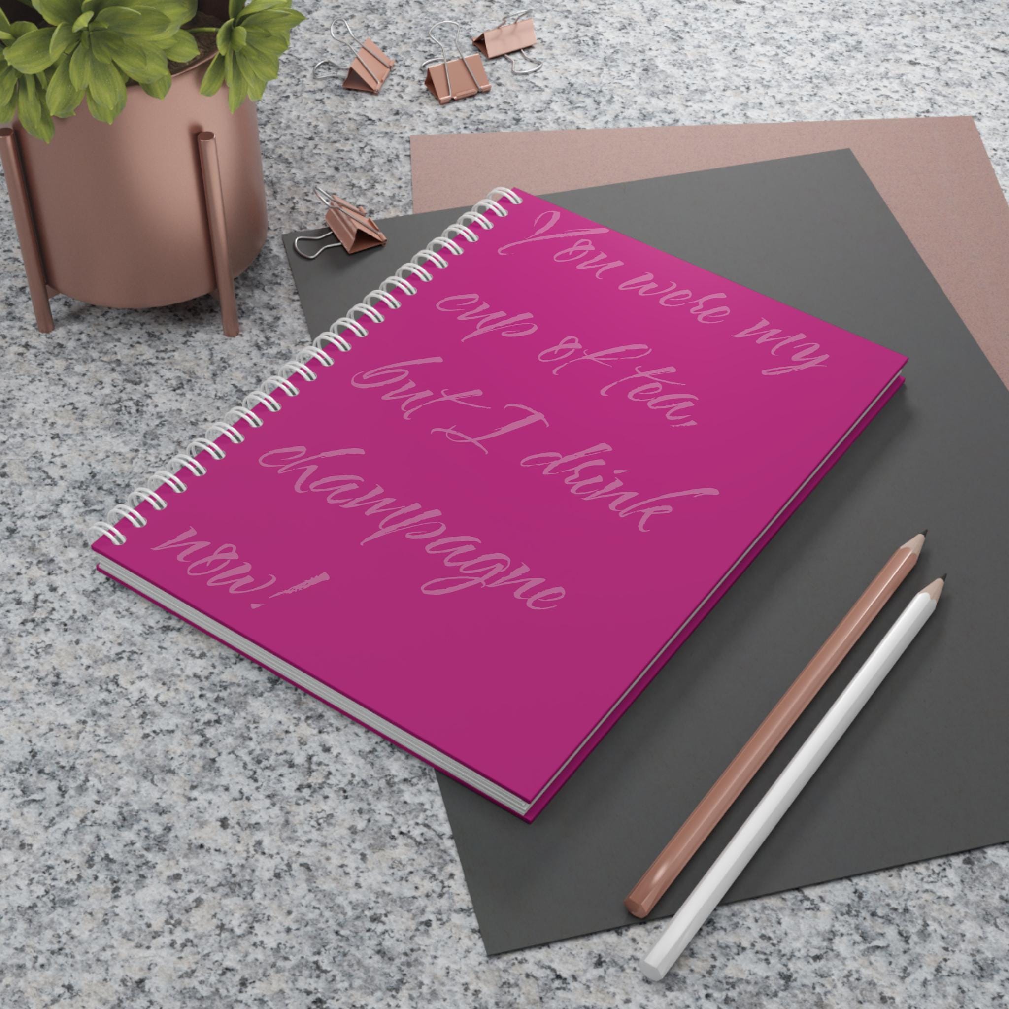 Copy of Copy of Copy of Fashion Spiral Notebook by Haus of Edit