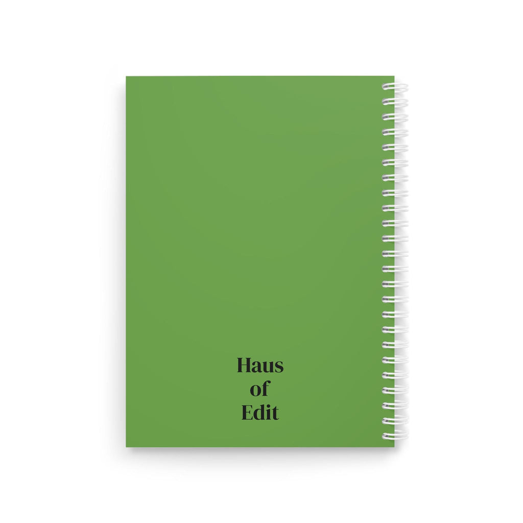 Champagne Spiral Notebook by Haus of Edit