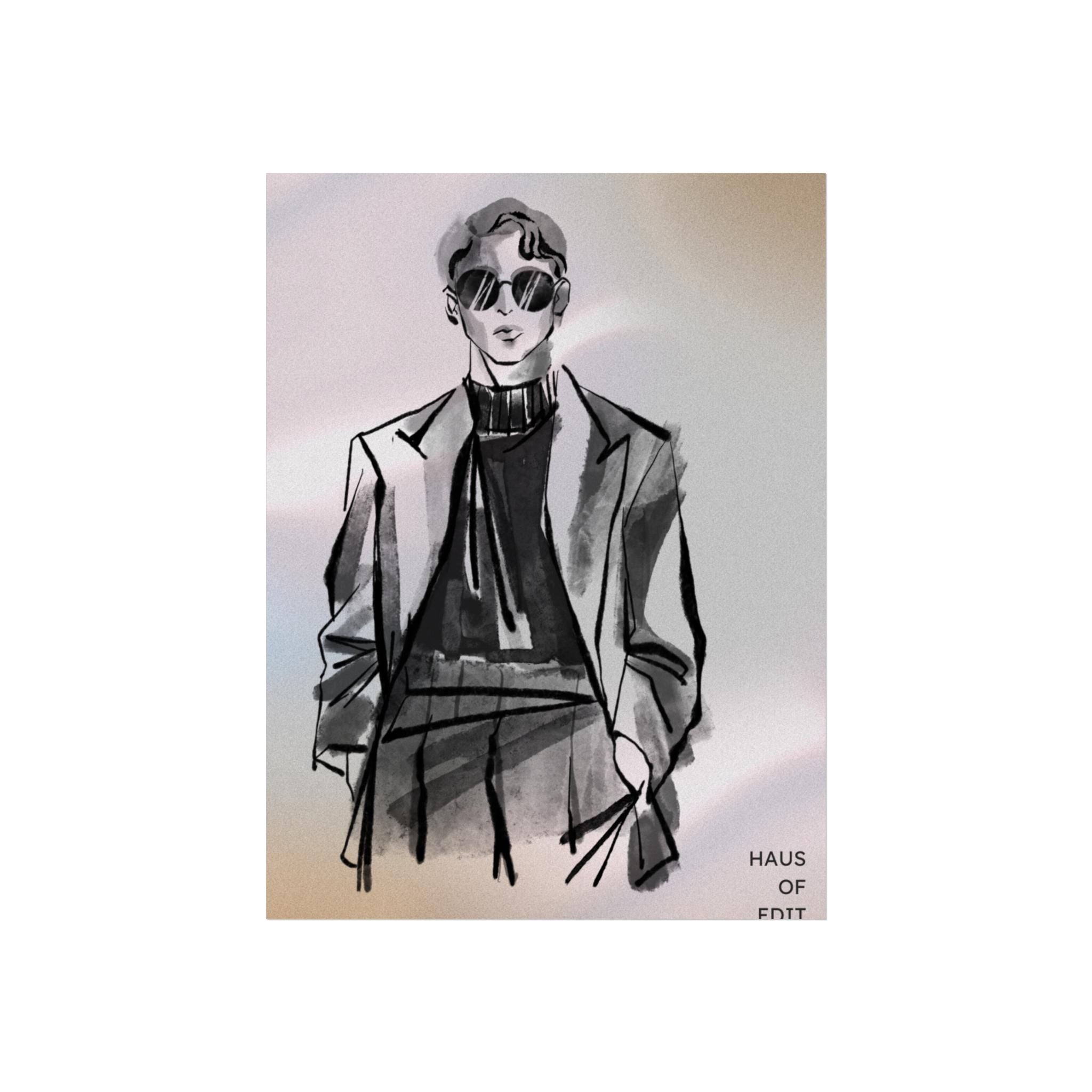 Fashion Wall Art Poster by Haus of Edit