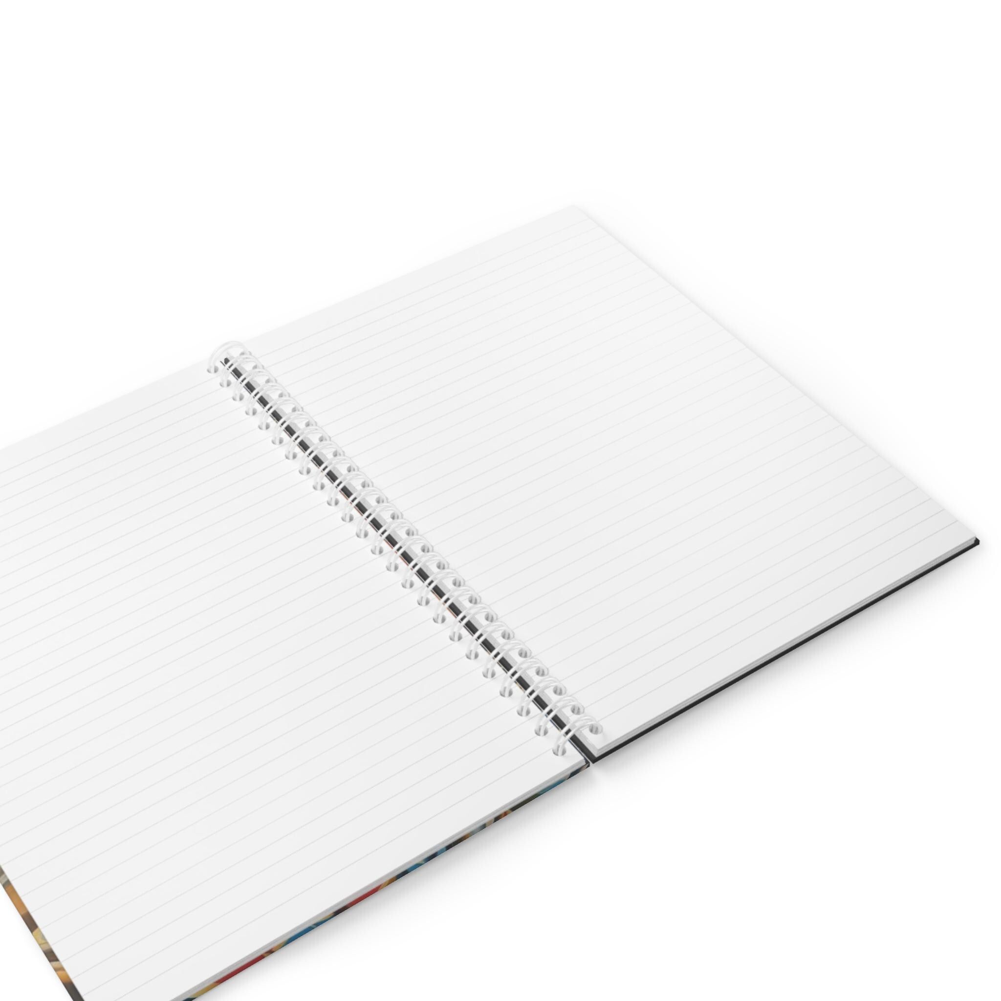 Horse Head Woman Spiral Notebook